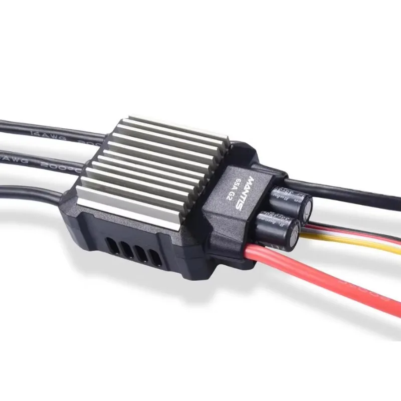 SkyDElZTW Mantis G2 65-70A Brushless 32-Bit ESC Mini Speed Controller 2-6s Lipo 65G SBEC 6.7V / 7.4V / 8.4V Adjustable @ 8A 96Mh
