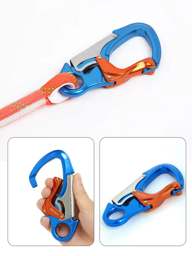 Xinda Electrician Fence Height Work Adjustable Positioning Safety Rope Flat Belt Fall Prevention Construction Safety Equipment