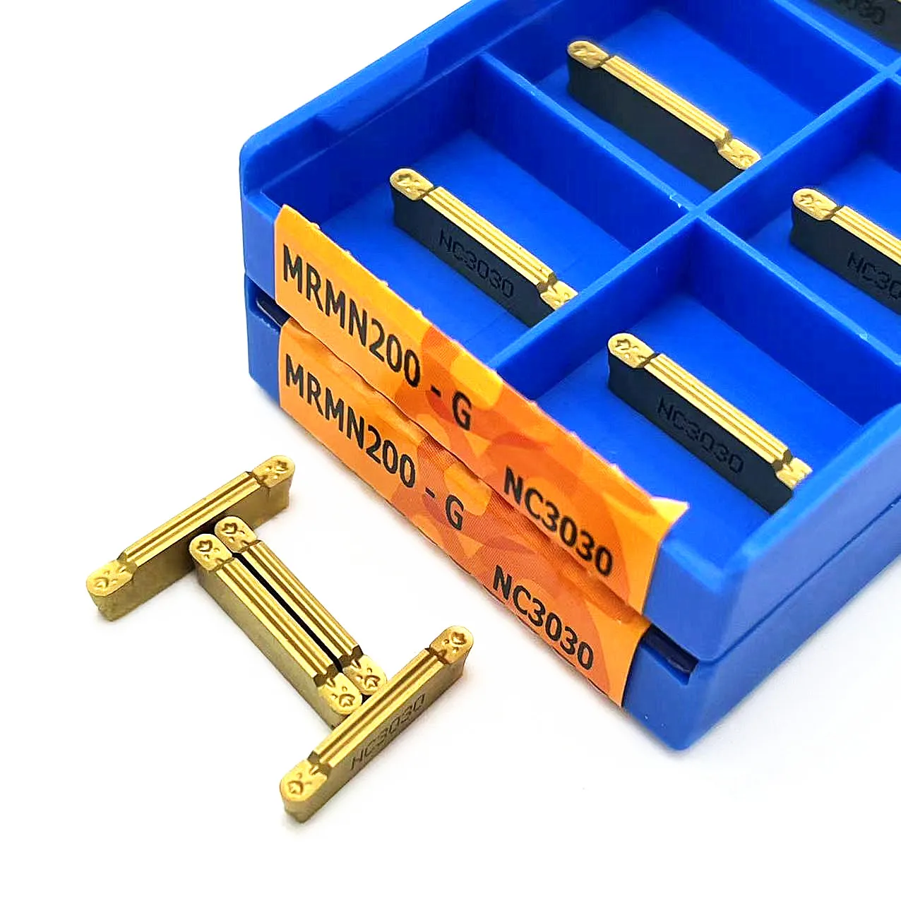 เครื่องเซาะร่องเครื่องมือกลึงคาร์ไบด์สำหรับงาน mesin bubut CNC PC9030 MRMN200 NC3020 NC3030 PC9030 MRMN200