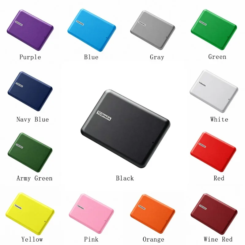 4TB Portable SSD USB3.2 High Speed External Solid State Drive Multiple Color Options External Storage for Laptop PC Mobile Phone