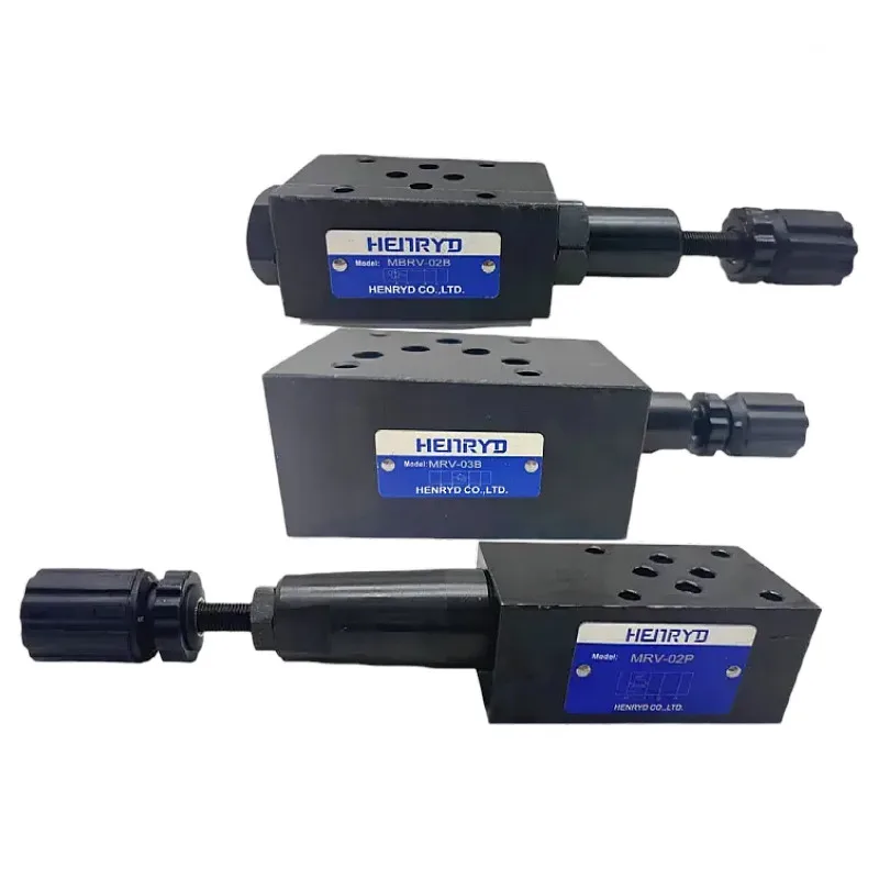 MBRV-02P Stacked Pressure Reducing Valve 02A 02B MBRV-03P 03A 03B Relief Valve MRV-02W, 1PCS