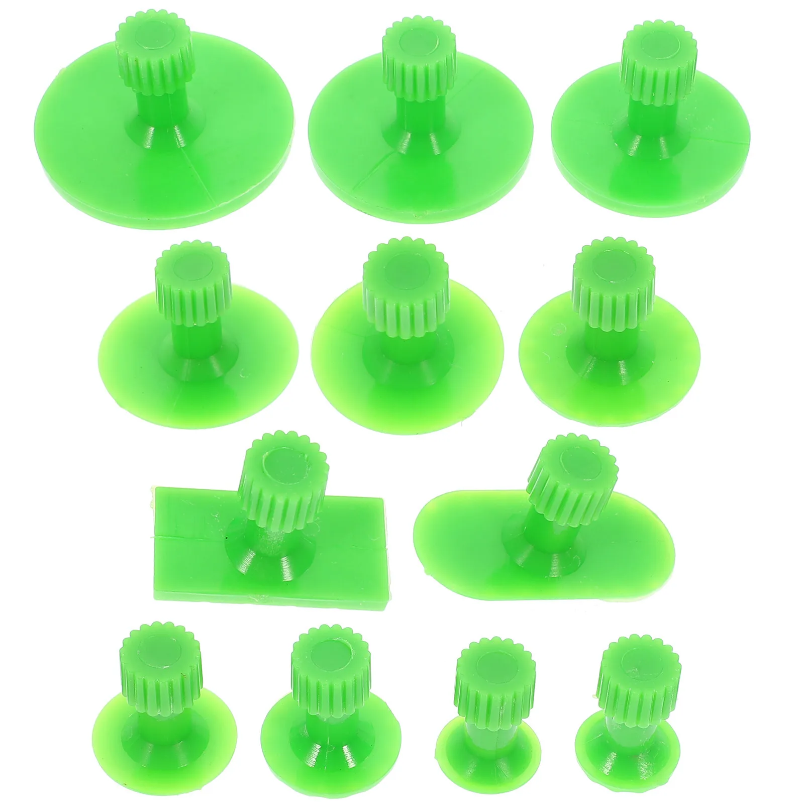 12 قطعة مجموعة أدوات سحب دنت السيارات القابلة لإعادة الاستخدام أداة إزالة دنت المصد البلاستيكي للسيارات والشاحنات والثلاجات أدوات الجسم التلقائي