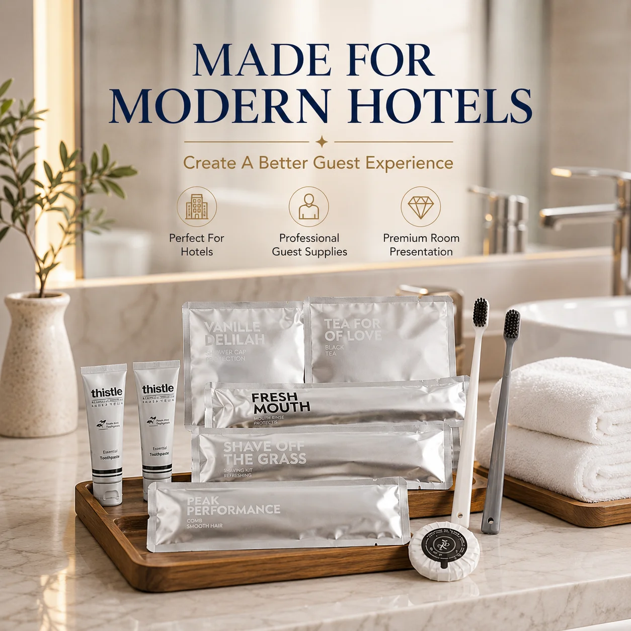 Deluxe Guest Amenity Toiletries Collection 3