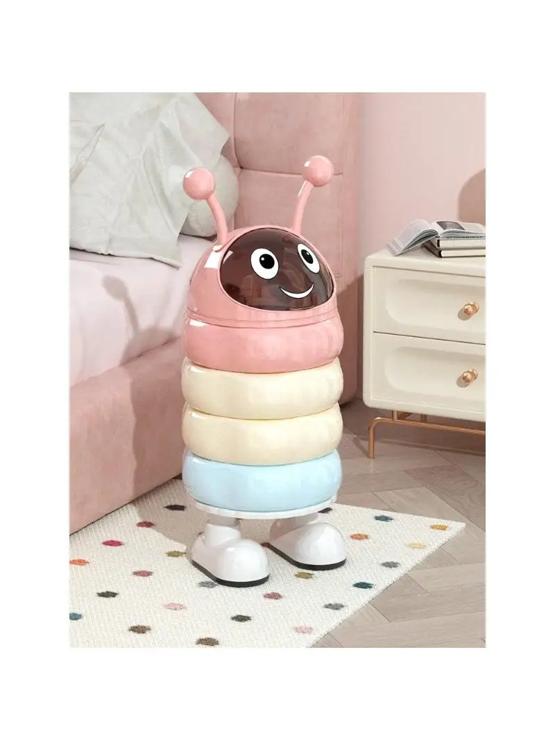 

Большая мусорная корзина большой вместимости для дома: роскошная корзина для мусора в гостиную, спальню, кухонное санитарное ведро