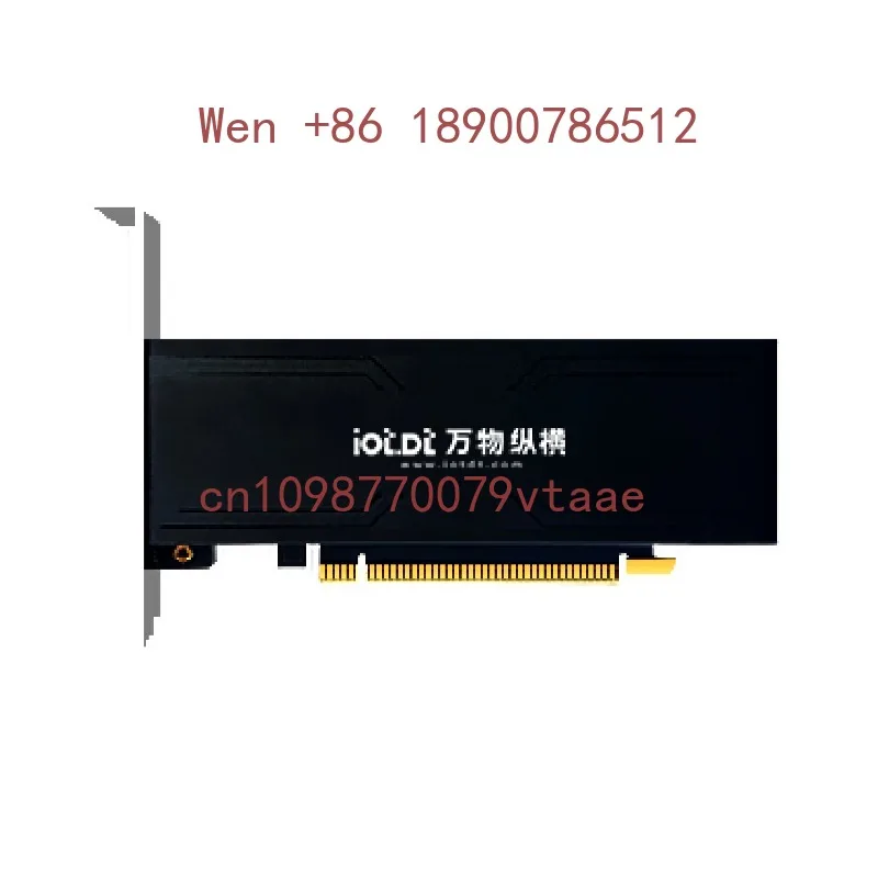 Iot.dt Three-core Computing Power Card DC-84X-3 Computing Power BM1684X 96TOPS Facial Recognition Behavior Analysis