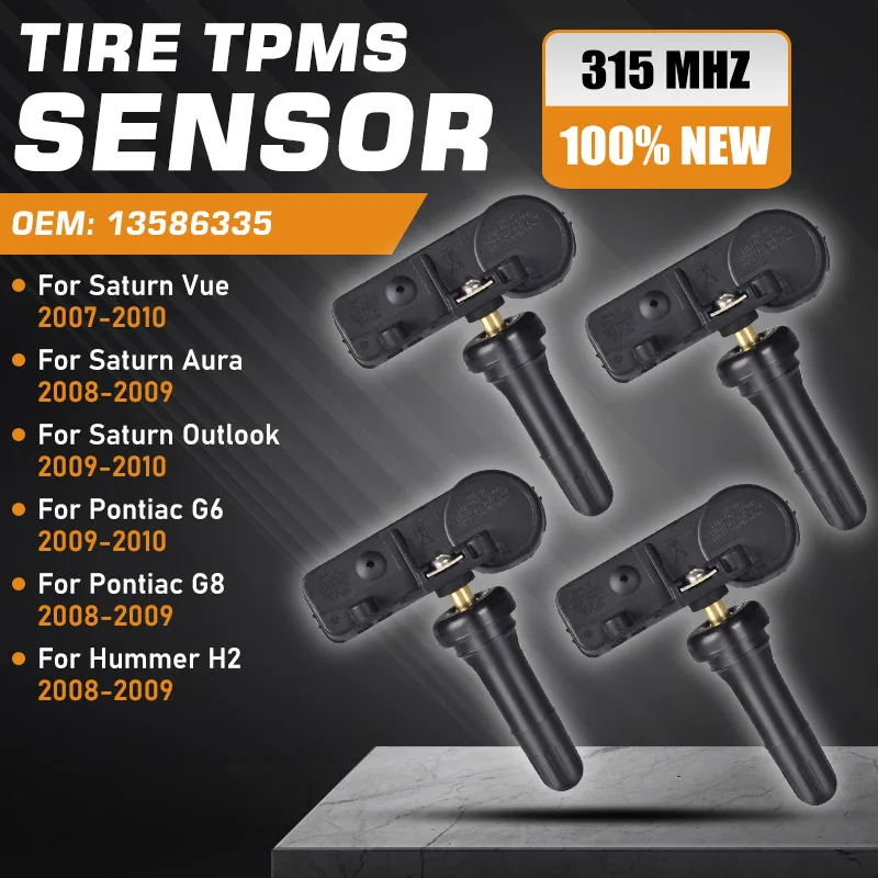 

Car Tire Pressure Sensor For Saturn Vue 2007-2010 Pontiac G6 Saturn Outlook 2009-2010 Pontiac G8 Saturn Aura Hummer H2 2008-2009