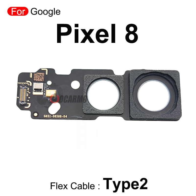 Для Google Pixel 8 9 Pro гибкий кабель верхней микрофона и датчик вспышки, шумоподавление, запасные части для микрофонной платы