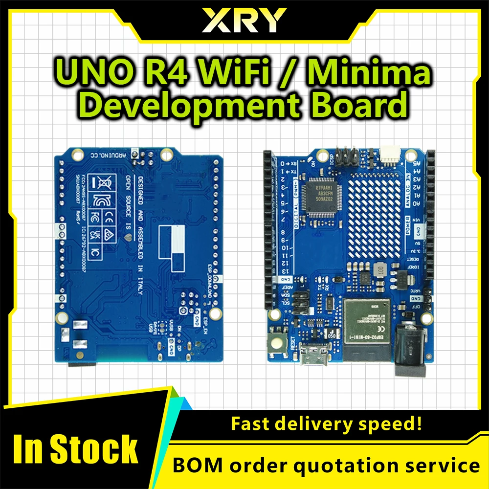 XRY UNO R4 minima TYPE-C WIFI - Smart Home Arduino Uno บทวิจารณ์และราคา