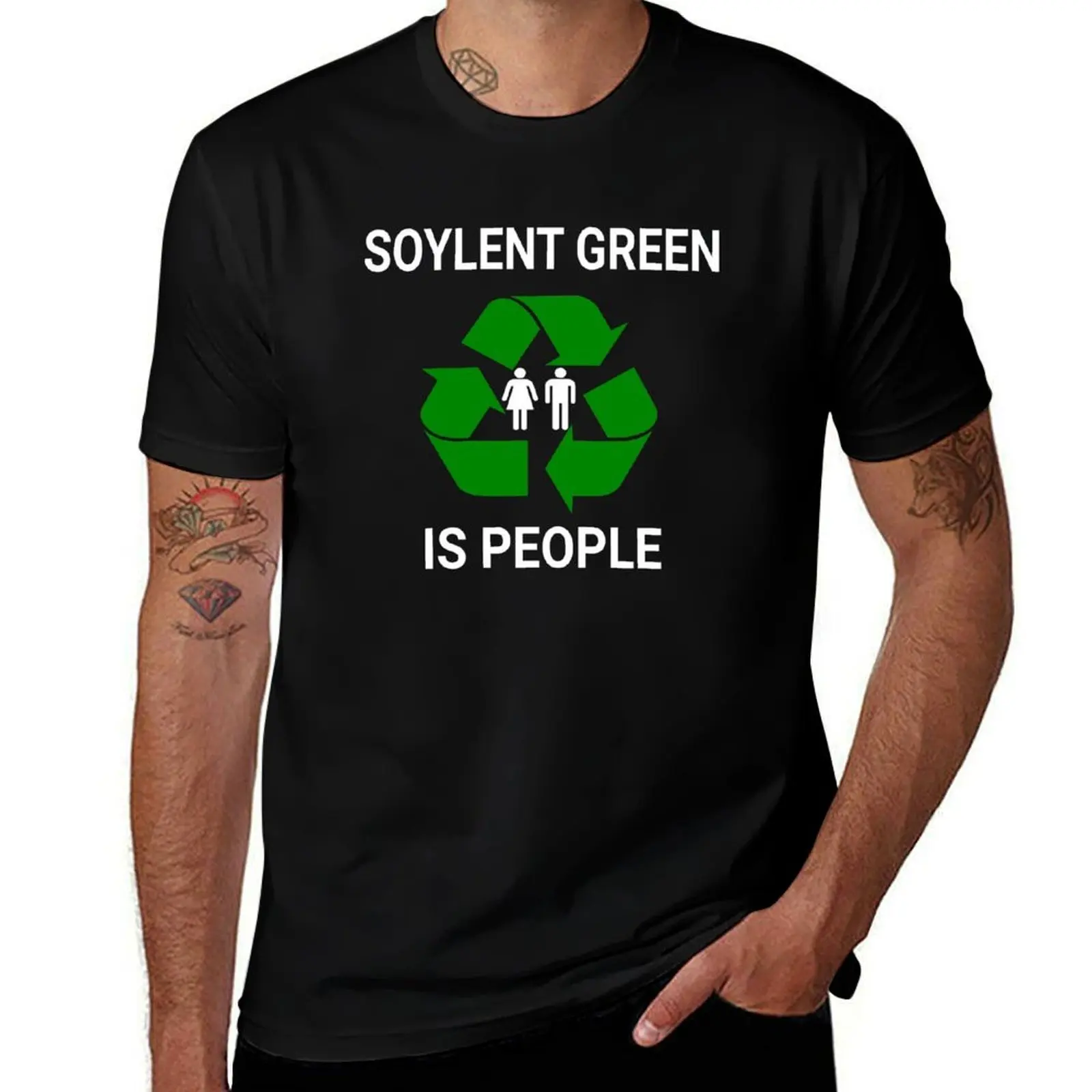 

Soylent Green Is People T-Shirt Trendy Pattern T-Shirt for Men