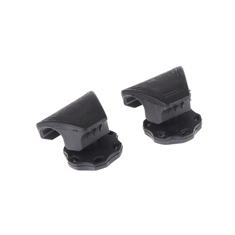 

2 шт., быстрые зажимы для козырька шлема для регби — быстроразъемные сменные аксессуары черного золота