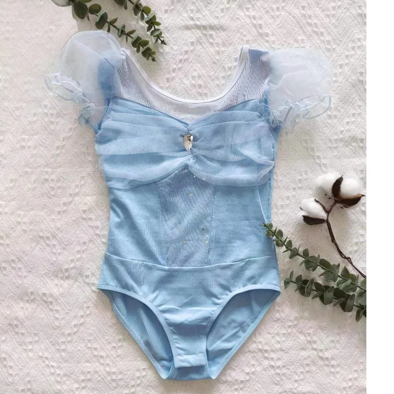 Costume da ballo - Set completo da ballo per bambini in stile principessa - Abbigliamento per balletto e body performance per bambini