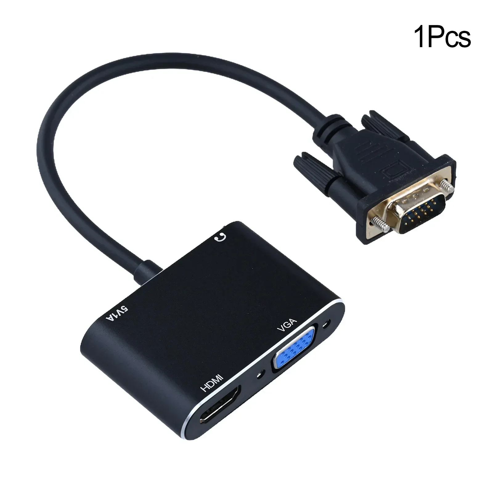 Câble adaptateur vidéo Vga vers HD-Mi, convertisseur USB 3.0 vers audio, convertisseur vidéo, haute qualité, 3 en 1, 1080P