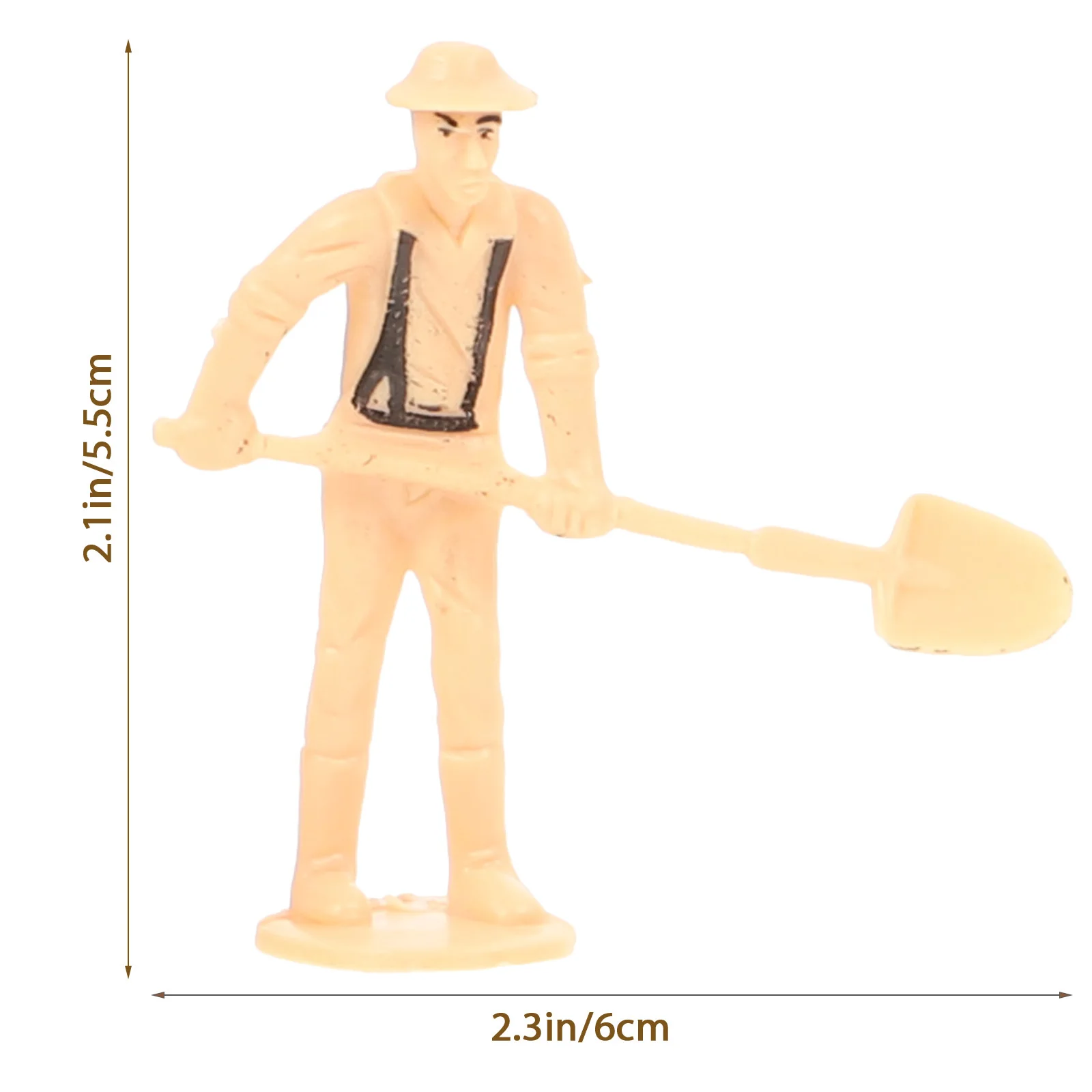 3 مجموعات شخصيات مصغرة مجموعة عالية محاكاة الحيوان الناس للأطفال مزرعة الحيوانات Playset مزرعة صغيرة اكسسوارات ديكور طاولة الرمل