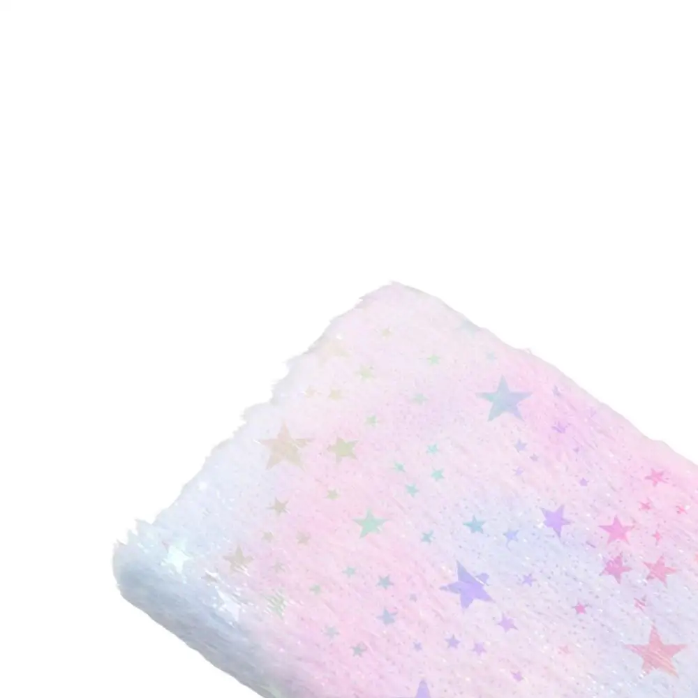 Diary Note Pad A6 Plush Notebook Daily Planner Hand Account Star Gilding Notebook Scrapbooking Journal Book A6 Furry Notebook