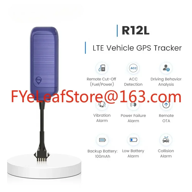 Quellcode R12L GPS-Positionierung 4G LTE ACC Zustand schneiden Öl Locator, offen