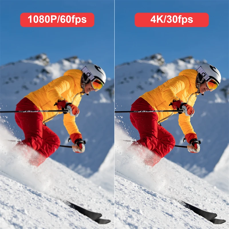 Sjcam C100 Plus Action Camera 4K à Prova d'Água com WiFi 2.4G — foto 2