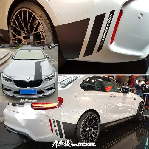 

Автомобильные наклейки для BMW M2 M3 M4, кузов внешней модификации, специальные наклейки, аксессуары