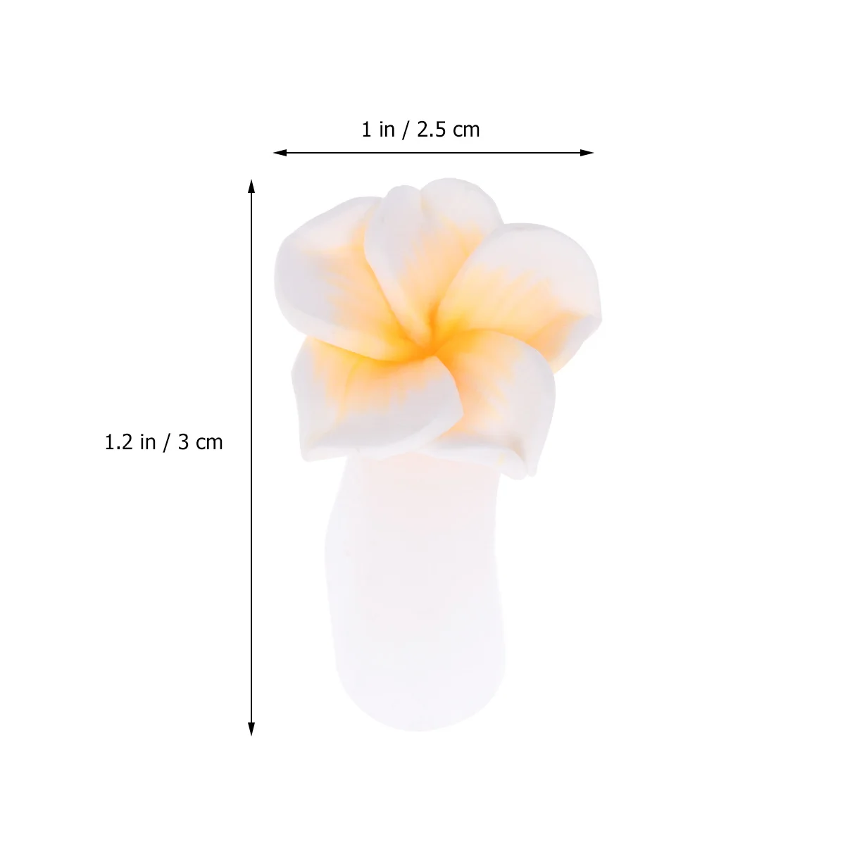 Separadores de dedos em forma de flor amarela de silicone, 8 peças, ferramentas para arte em unhas, espaçadores de dedos para pedicure, hálux valgus, separadores de unhas