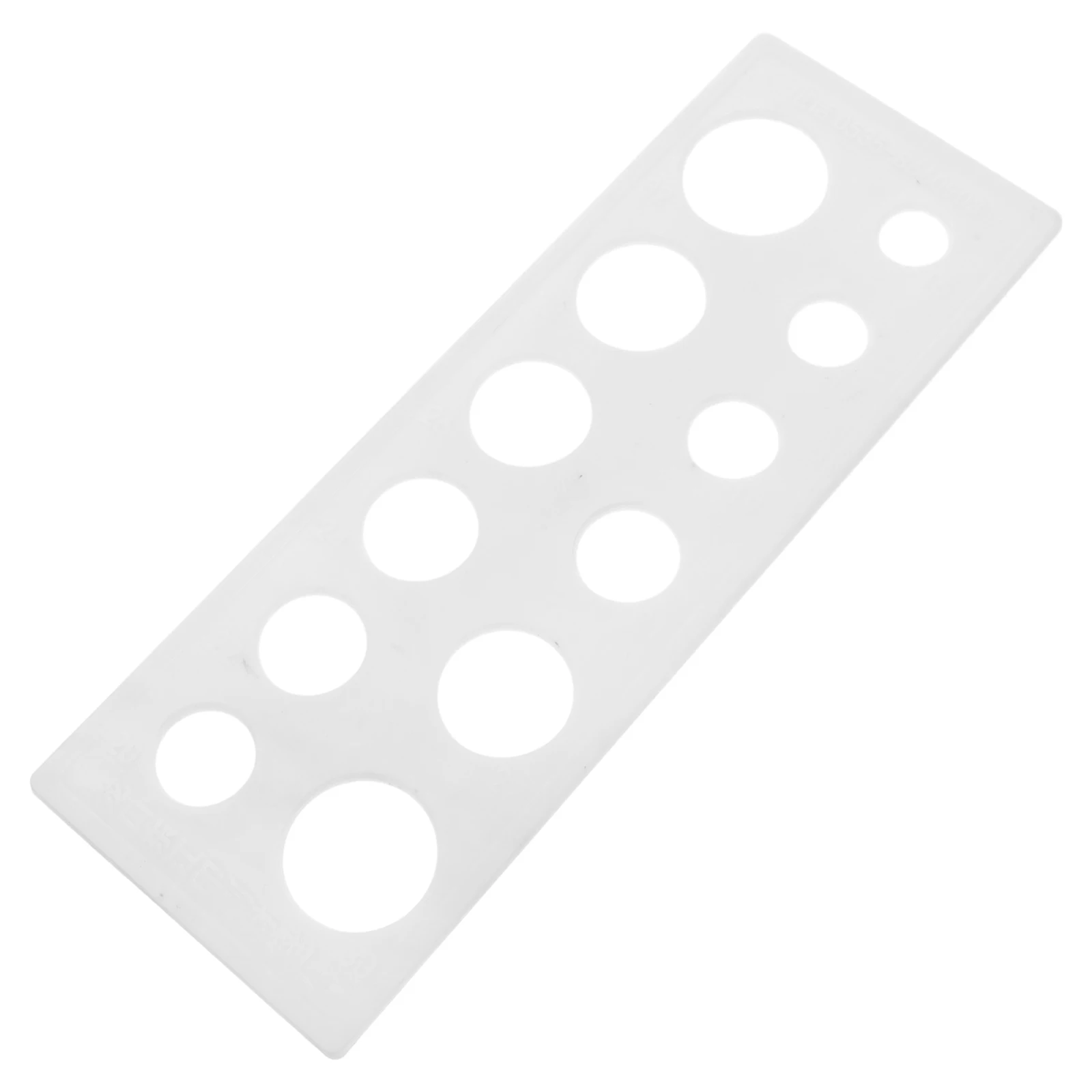 

Fruit Measuring Ruler 15mm to 32mm Plastic Fruits Gauge Tool Small Size Easy Storage Farm Shop Measurement Tool Fruit Diameter