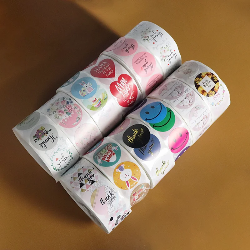 500 Cute Stickers Kawaii Cartton sticker Gift Seal for Christmas DIY Paper Craft Scrapbooking Home decor Supplies
