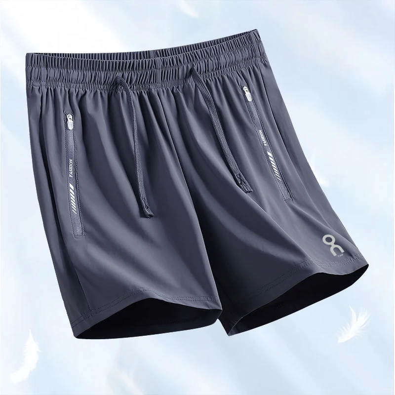 

Ice Silk Cool Feeling Outdoor Leisure Sports Fitn Running Hanfu Qui Dry Breathable Drapey Tee-quarter Length orts Un...