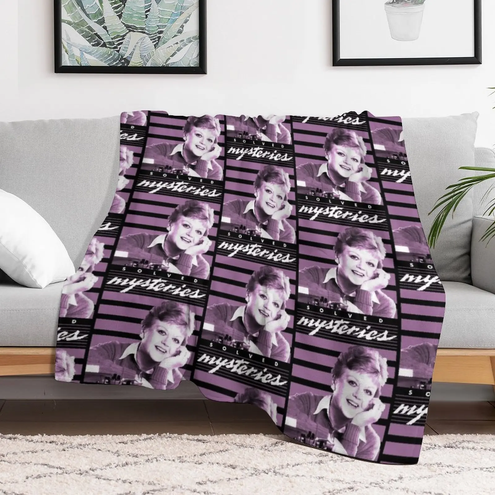 Solved Mysteries Throw Blanket Hair Vintage Blankets