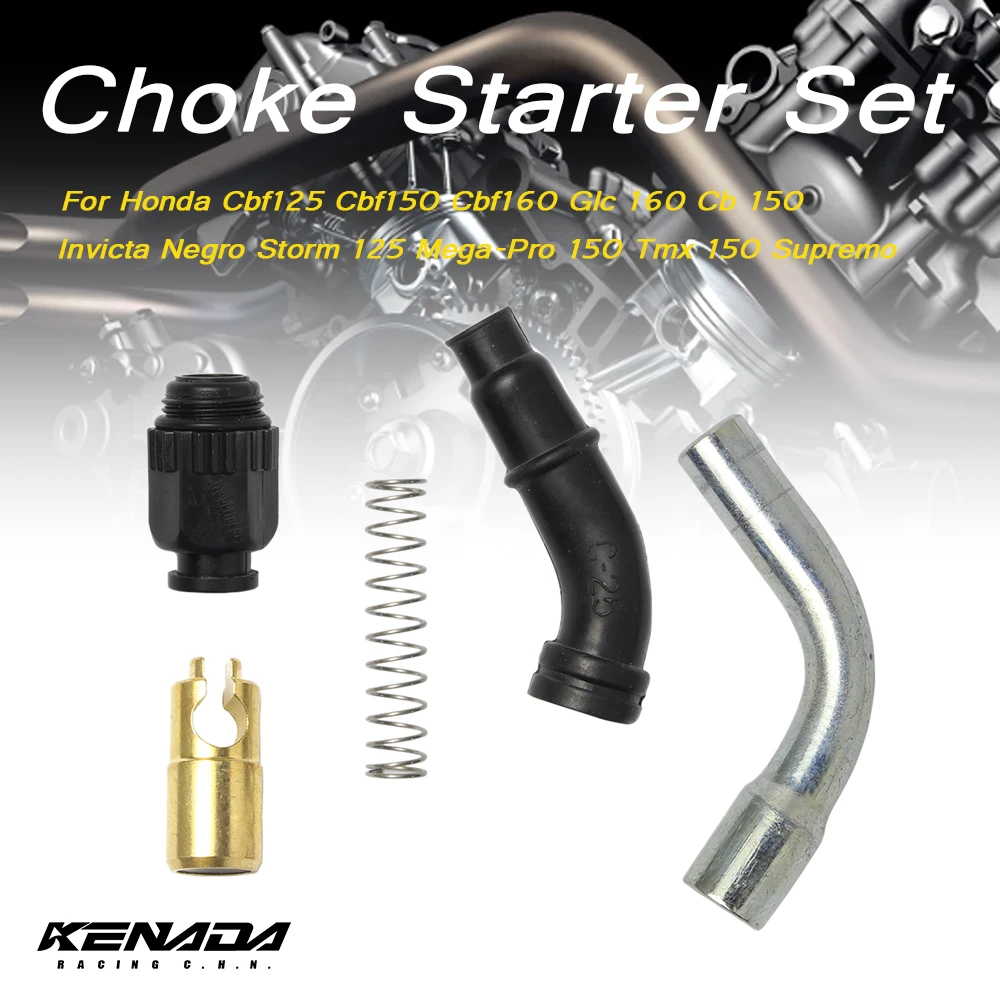 

Carburetor Choke Starter Set For Honda Cbf125 Cbf150 Cbf160 Glc 160 Cb 150 Invicta Negro Storm 125 Mega-Pro 150 Tmx 150 Supremo