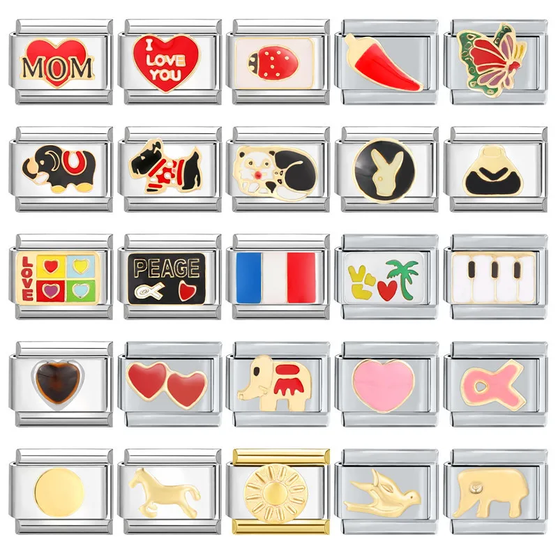 Подвески-для-мам-итальянские-очаровательные-звенья-подходит-для-браслета-9-мм-изготовление-ювелирных-изделий-из-нержавеющей-стали-«сделай-сам»