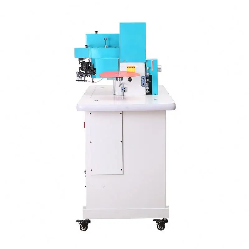 Automatic Touch Operation Leather Production Machinery Gluing Zipper Machine for Wallets and Pen Bags