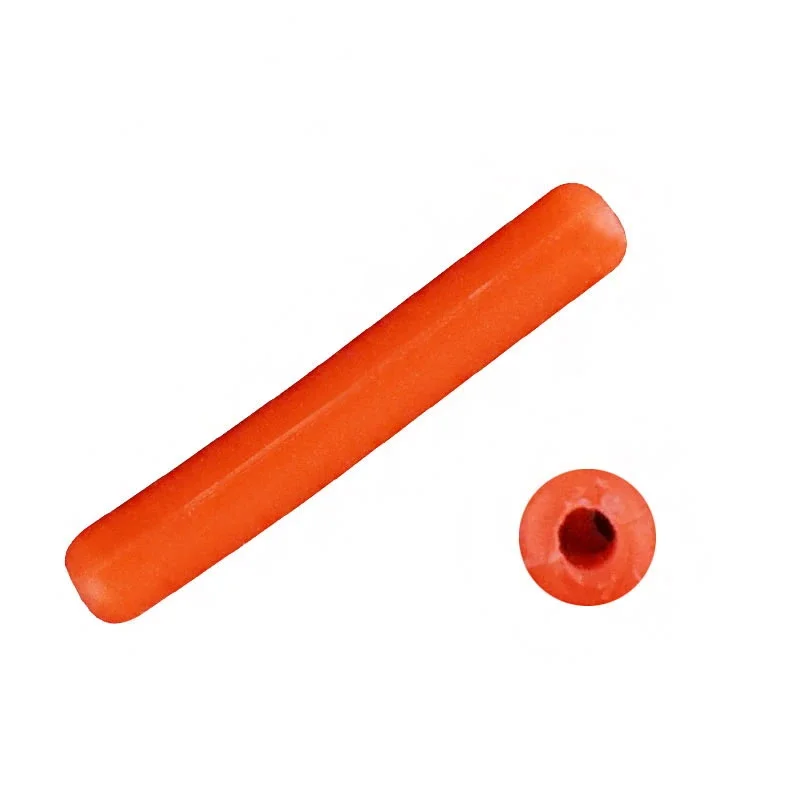 100PCS Float Tail Rubber Beans Bright Visual Bobber Indicator High Quality Fishing Tool Tackle Accessories