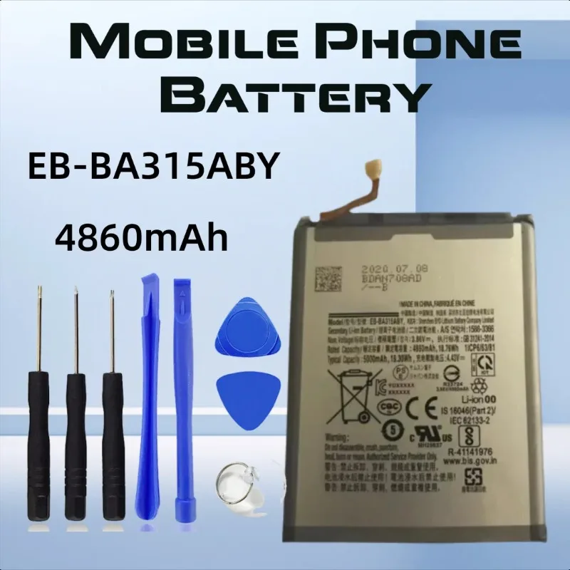 

4860mAh for Samsung Galaxy A31 A31S A315 EB-BA315ABY Mobile Phone Battery