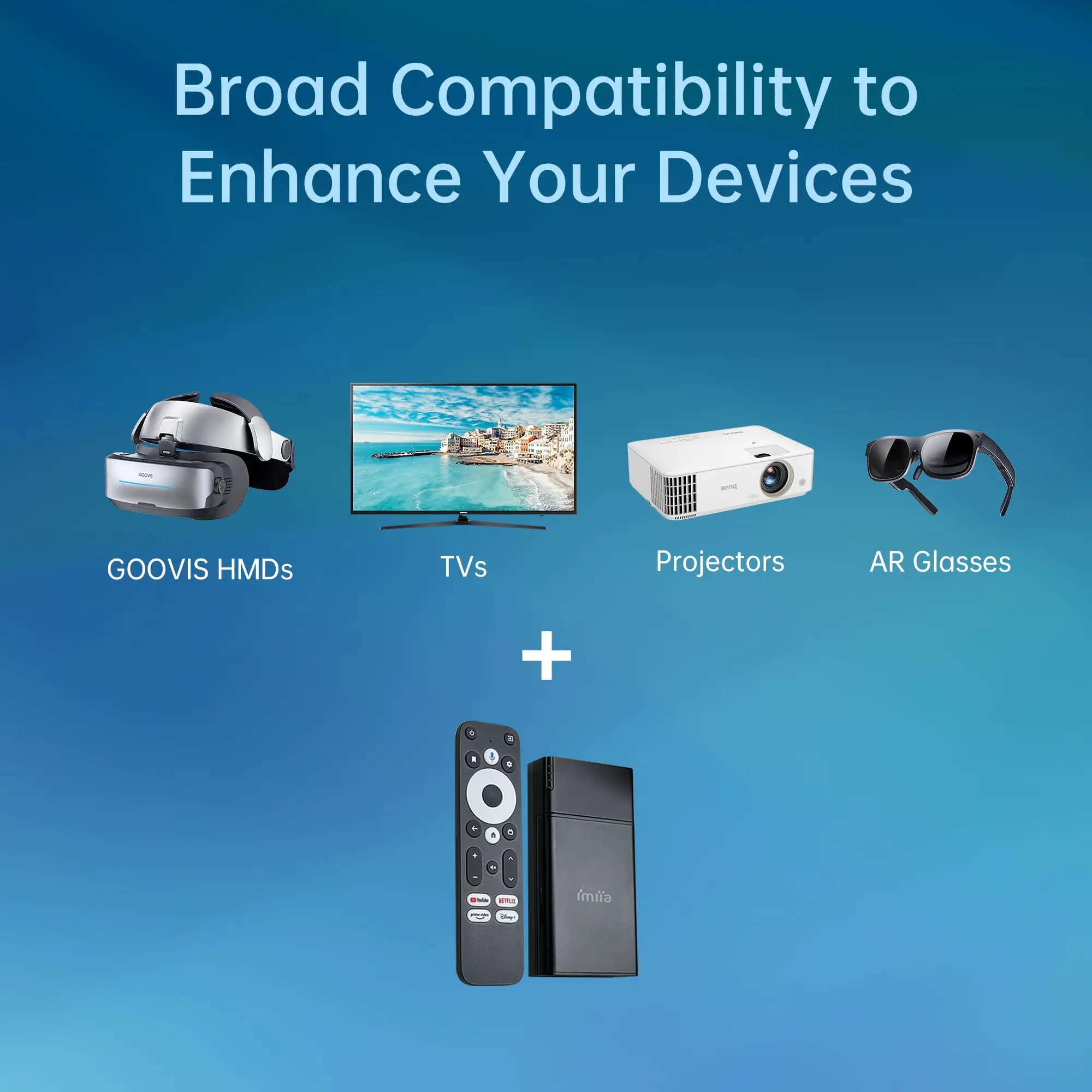 GOOVIS D4-H1プレーヤー 4k SMART DONGLE中古品 Amazon.com: GOOVIS D4H1 Portable Stream Media Player : Electronics