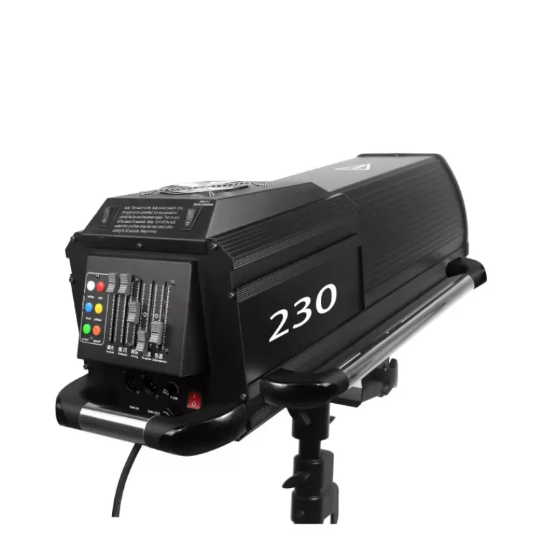 

High Quality DMX 230W 5CH DJ Disco Wedding Theater Concert Stage Manual Follow Spot Light
