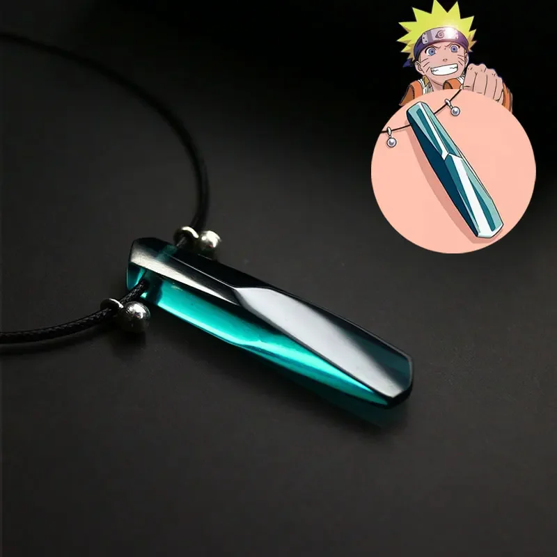 NARUTO-ナルト-メンズ漫画ネックレス,アニメ周辺機器,ペンダント衣類,カカシアクセサリー,二次元,新品