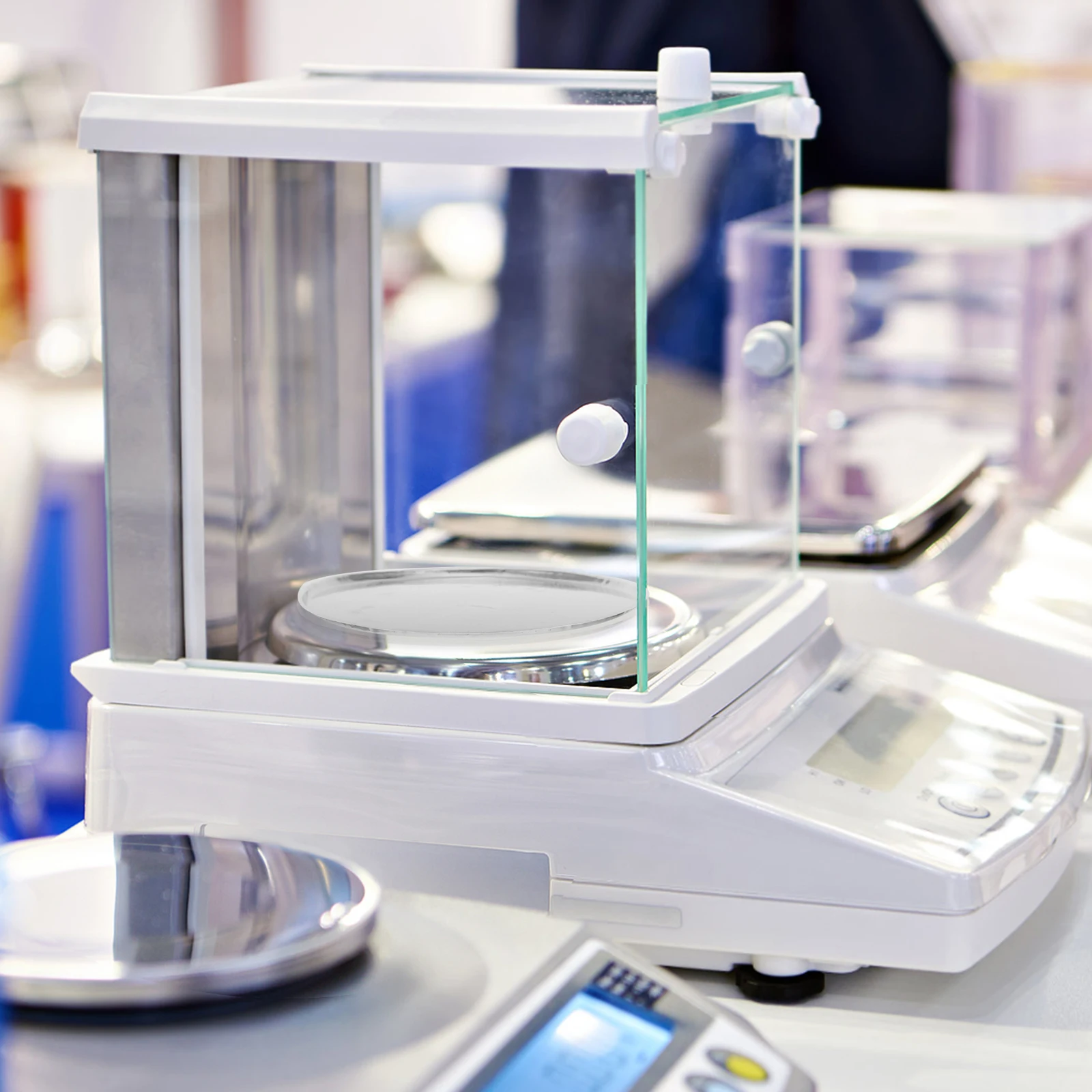 

10 Pcs Laboratory Weighing Dishes Aluminum Trays Plate 50ml Boats Dispensing Plates Containers