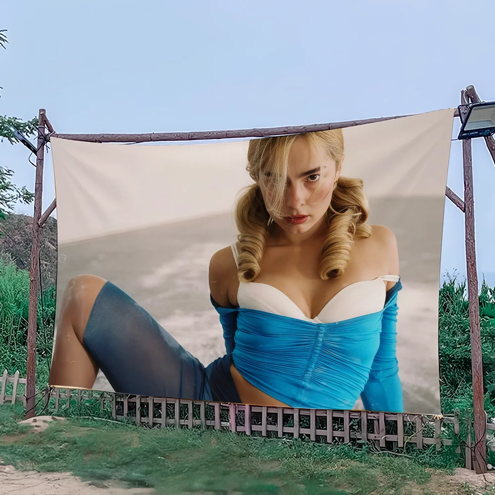 المغني أ-أديسون راي أديسون العلم للتخييم في الهواء الطلق بار نزهة حفلة ديكور المنزل الحلي راية #4