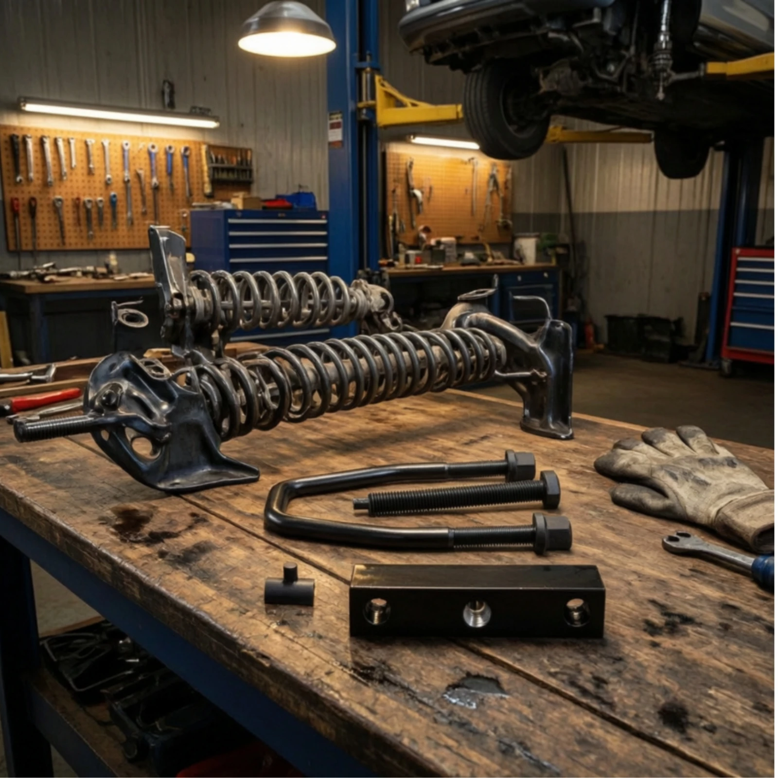 Twist Bar Unloading Tool Long-Lasting Twist Bar Tool with Adapter Easy to Use Compact for Mechanics, Chassis Service