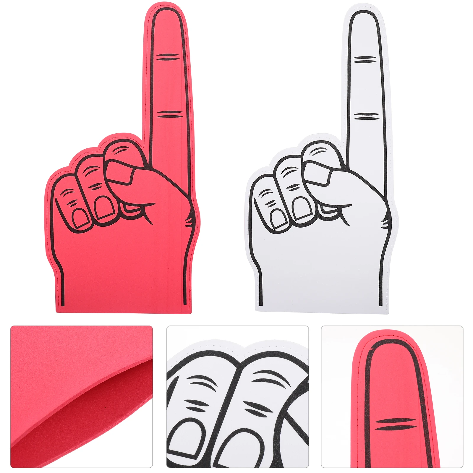 

2 шт. Eva Large Slap Gloves Cheer Up Жест Рука Для Вечеринки Концерт Карнавал Сувениры Яркий Легкий Веселый Чехол Для Рук Взрослых