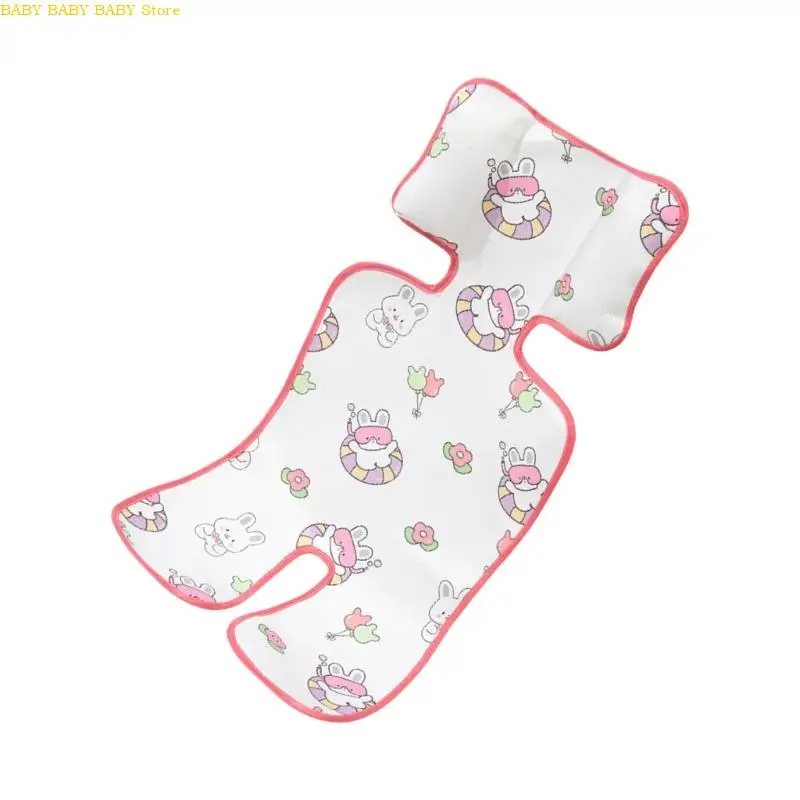 

Q81A Pram Cooling Pad Baby Pram Carriage Cushion Toddlers Infant Pushchair Liner Summer Pram Breathable Cushion