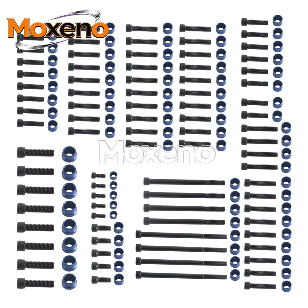 For Harley M8 Engine Softail Breakout Low Rider Fat Boy Street Bob Fat Bob 18-25 Touring 17-25 Motorcycle Screw Bolt & Bolt Caps