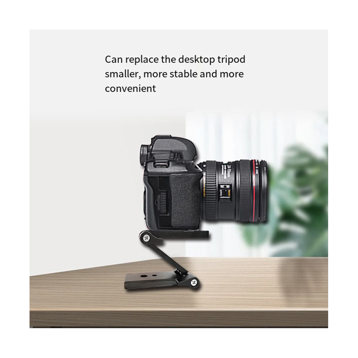 Для Dslr-камеры скользящая направляющая головка прямая стойка для съемки Z-складной настольный штатив Быстрая блокировка