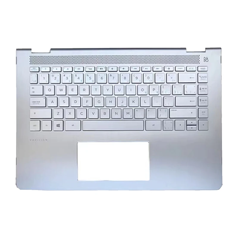 New For HP Pavilion X360 14-BA 14M-BA TPN-W125 Series Laptop Case Touch LCD Back Cover Bezel Bottom Case keyboard 924269-001