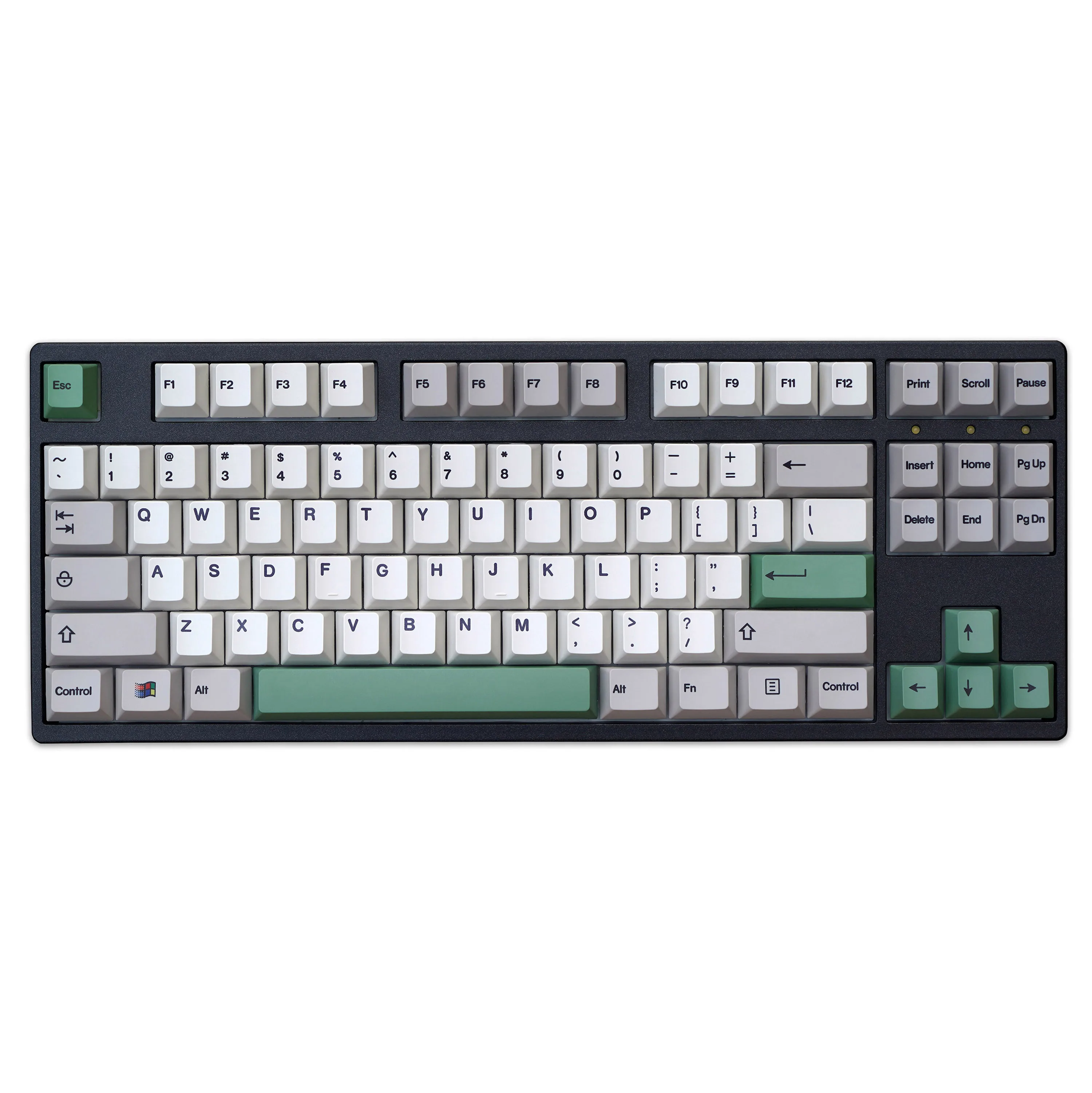 9009 English Korean German QWERTZ 160 Keys Cherry Profile Dye Sub PBT Keycaps for 64 87 96 104 MX Mechanical Keyboards