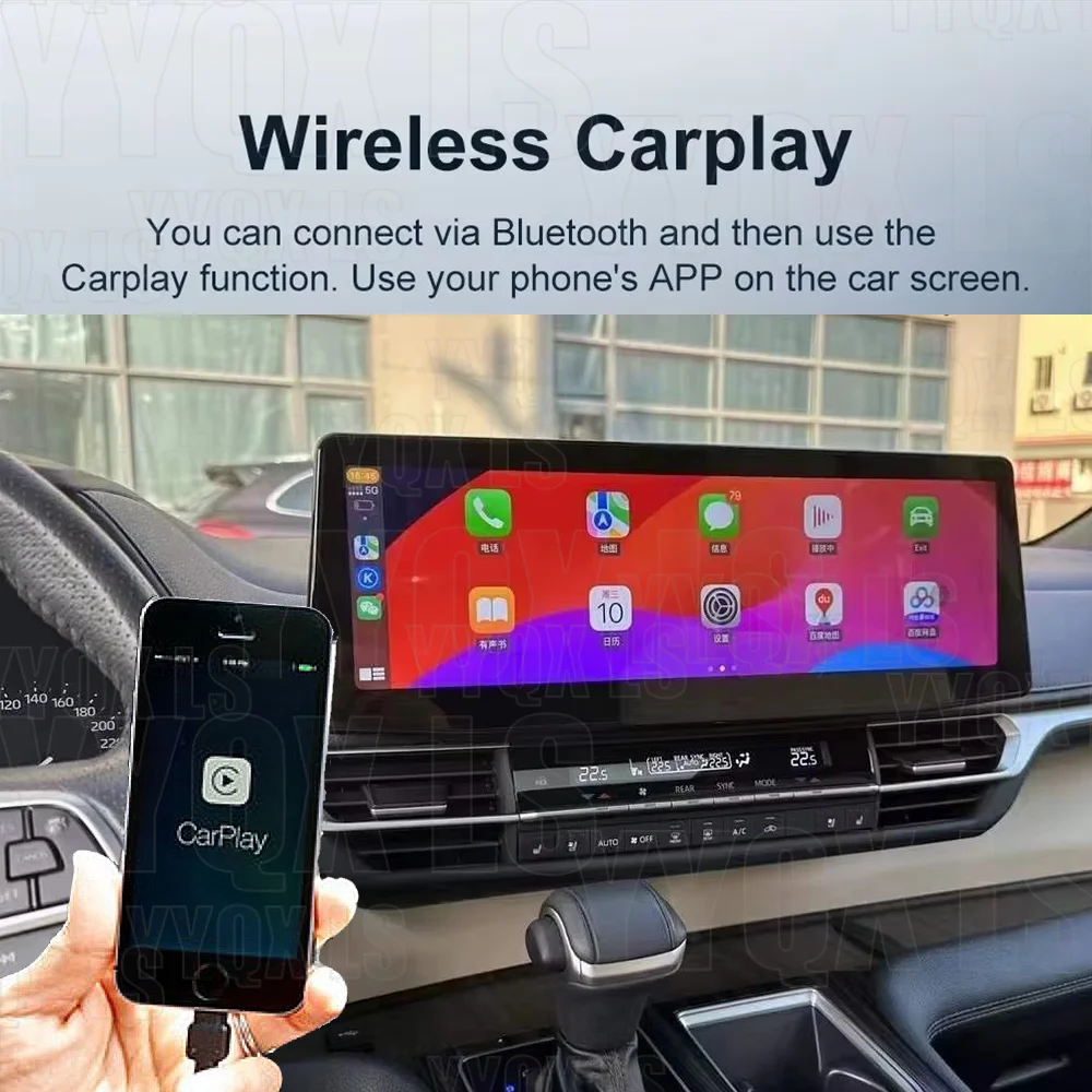 15.9inch 3K Screen Android 14 For Toyota Sienna Gravia 2022-2025 Stereo Car Radio Multimedia Video Player GPS Navigation Carplay