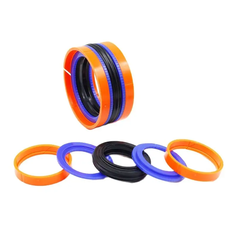 Paraolio Combinato Anello Di Tenuta Per Cilindro Idraulico Kdas Guarnizioni Per Fori O-Ring Das Grandi E Complete-image