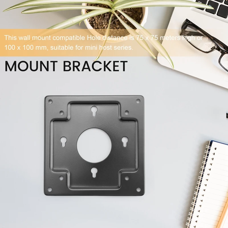 Mini-Host Display Back VESA Mounting Mount Bracket Replacement Part For HTPC Mini-Host Computer Accessories