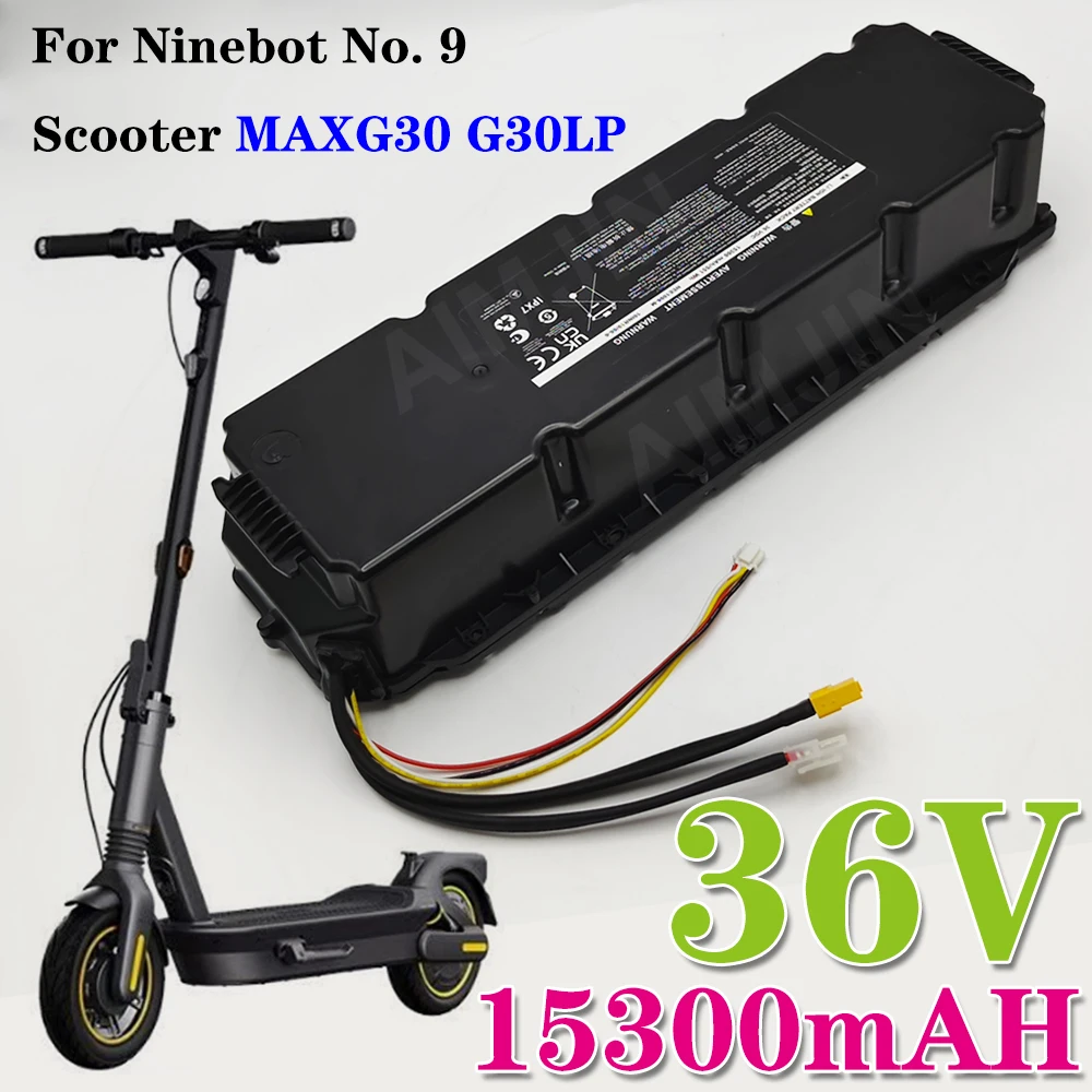 G30 36V Soccter battery 18650 10S6P battery pack 15300mAh For Xiaomi No.9 Ninebot MAX G30 G30LP G30D Soccter