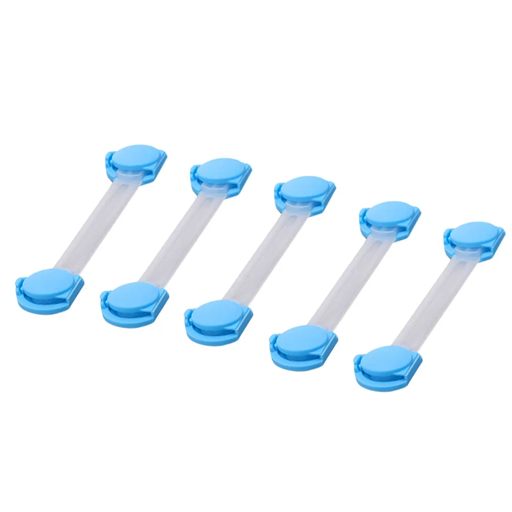 10Pcs Baby Safety Locks PVC Child Cabinet Drawer Wardrobe Refrigerator Toilet Trash Can Guard Locks Multi- Safety