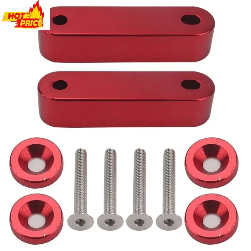 

Aluminum Hood Vent Spacer Risers Washer for 92-95 EG / 96-00 EK Car Modification Accessory