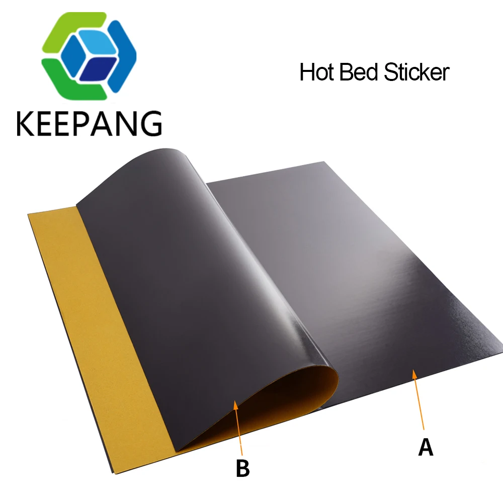 

Kee Pang Heat Hot Bed Stiker 220mm Print Build Plate Sheet Paper ​3D Printer Flexible Magnetic Bottom Plate For Ender 3/5 CR10